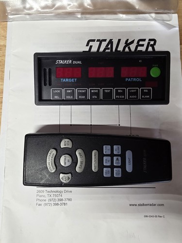 Display pulsante radar doppio - display,